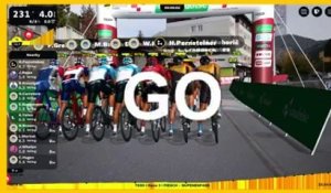 E-Sports - Le résumé de la 3e étape de la Digital Swiss 5, le Tour de Suisse virtuel : Nicolas Roche vainqueur, Pierre Latour disqualifié