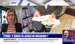 Agnès Pannier-Runacher: "La semaine prochaine, on produira et importera 26 millions de masques"