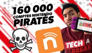 160 000 comptes Nintendo ont été piratés - Tech A Break #51