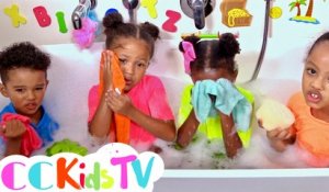 Wash My Face Do Do Do | Bath Song | Baby Shark Bath Time | Wash My Hair Do Do Do | CC Kids TV