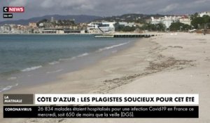 Côté d'Azur : les plagistes soucieux pour cet été