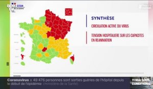 La Haute-Corse et le Lot en rouge: des erreurs constatées sur la première carte des départements