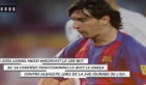 La Liga - Il y a 15 ans, Messi inscrivait son 1er but