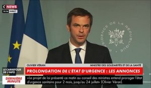 Coronavirus: Olivier Véran : La quarantaine et l'isolement ne seront "obligatoires que lors de l'arrivée" en France