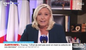 Marine Le Pen: "On dit 'oui' pour le métro et 'non' pour les plages, c'est incohérent"
