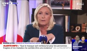 Municipales: Marine Le Pen favorable à rejouer les deux tours en cas de "trop grande distance"