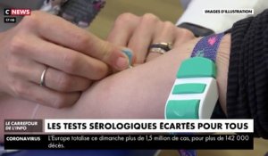 Les tests sérologiques écartés pour tous