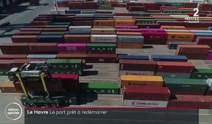 Déconfinement : le port du Havre prêt à redémarrer