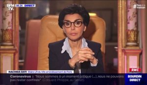 Rachida Dati: "On aurait pu profiter de ce confinement pour nettoyer Paris"