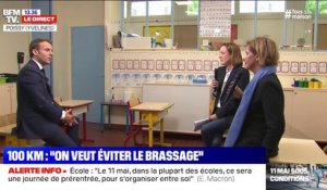 Emmanuel Macron: "on saura début juin" pour les vacances d'été
