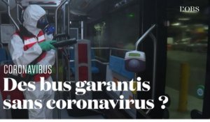 La RATP désinfecte ses bus par "nébulisation" pour contrer le Covid-19