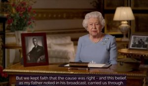 Coronavirus - La Reine Elisabeth II est intervenue hier soir à la télé pour remonter le moral des Britanniques, durement touchés par la pandémie