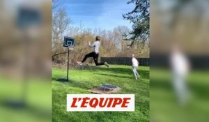 Une incroyable combinaison pour un alley-oop de haut vol - Basket - WTF