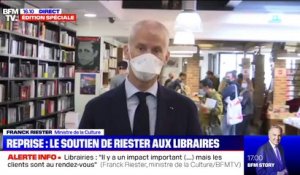 Selon Franck Riester, "la filière du livre est fragilisée, il faudra l'accompagner pendant des mois, des années"