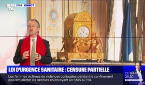 L’édito de Christophe Barbier: Loi d'urgence sanitaire, censure partielle - 12/05