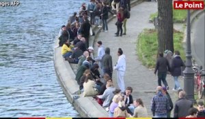 Bondé pour le déconfinement, le canal Saint-Martin évacué par la police