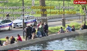 Bondé pour le déconfinement, le canal Saint-Martin évacué par la police