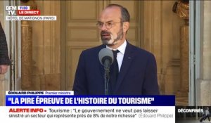 Édouard Philippe: "Un prêt garanti État saison sera mis en place" pour le secteur de l'hôtellerie-restauration-tourisme
