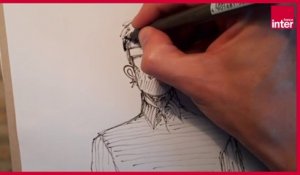 Brüno : "Comment dessiner L'Homme qui tua Chris Kyle ?" La  leçon de dessin confinée