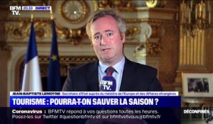 Jean-Baptiste Lemoyne (ministère de l'Europe et des Affaires étrangères): "Ces vacances vont être un conquête sanitaire, pas à pas"