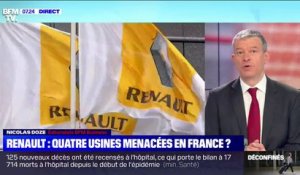 Renault envisagerait de fermer plusieurs usines en France