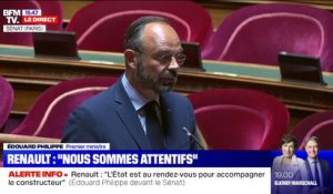 Renault: "Nous serons intransigeants à la préservation des 'sites France'", insiste Édouard Philippe