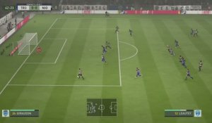 ESTAC Troyes - Chamois Niortais sur FIFA 20 : résumé et buts (L2 - 38e journée)