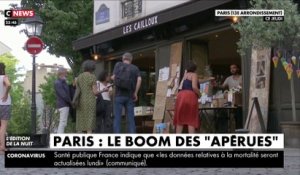 Paris : le boom des «apérues»