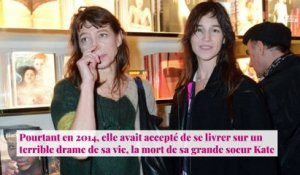 Charlotte Gainsbourg rend hommage à sa soeur Kate et son père (Photo)