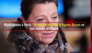 Municipales à Paris : la remise en selle d'Agnès Buzyn se fait encore attendre