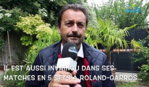 Roland-Garros - Henri Leconte, le dernier français finaliste et invaincu en 5 sets !