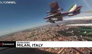 Frecce Tricolori dans le ciel italien