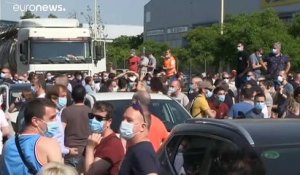 À Barcelone, la fureur des employés de Nissan "lâchés en pleine pandémie"