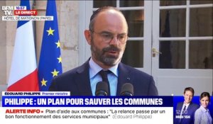 Edouard Philippe annonce "1 milliard d'euros supplémentaires" dans un fond d’accompagnement de l'investissement vers les communes