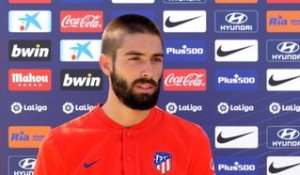 Atlético - Carrasco : "Très heureux de nous entrainer de nouveau ensemble"