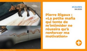 Pierre Rigaux : «La petite mafia qui tente de m'intimider ne réussira qu'à renforcer ma motivation»