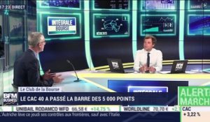 Le Club de la Bourse: Le CAC 40 a passé la barre des 5 000 points - 03/06