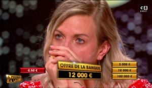 Le banquier propose 12 000 euros à Audrey, mais les 100 000 euros sont encore en jeu
