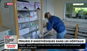 Santé : pénurie d'anesthésiques dans les hôpitaux