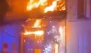 Violent feu de maison à Troyes vendredi 5 juin