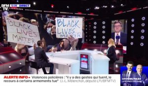 Violences policières : "Il y a des gestes qui tuent, le recours à certains armements tue", Jean-Luc Mélenchon - 07/06