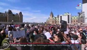 Mort de George Floyd - Regardez en vidéo toutes les images fortes de ce week-end à travers le monde en solidarité avec la situation aux USA