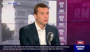 Jordan Bardella "consterné" de voir "à quel point Christophe Castaner a lâché la police"