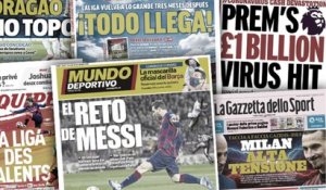 Le dernier défi de Lionel Messi, l'énorme coût du coronavirus en Premier League
