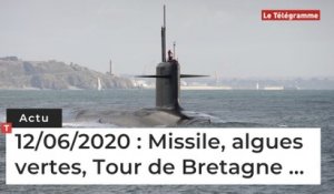 Missile, algues vertes, Tour de Bretagne … Cinq infos bretonnes du 21 juin