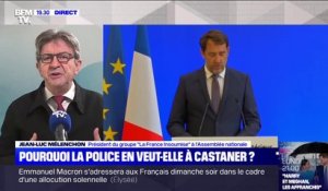 Jean-Luc Mélenchon: "Le grand responsable de ce chaos c'est [Christophe Castaner] et la hiérarchie" policière