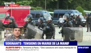 "Ils se sont déguisés en soignants": Patrick Pelloux dénonce les groupuscules infiltrés dans la manifestation à Paris