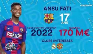 Clause à 170 millions et trois stars en danger : Fati, enjeu majeur du Barça