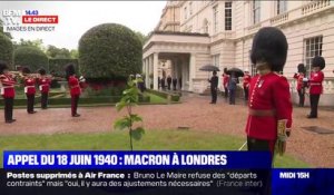 Appel du 18 juin 1940: Emmanuel Macron est arrivé à Londres