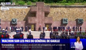 Appel du 18-Juin: Emmanuel Macron dans les pas du général de Gaulle
